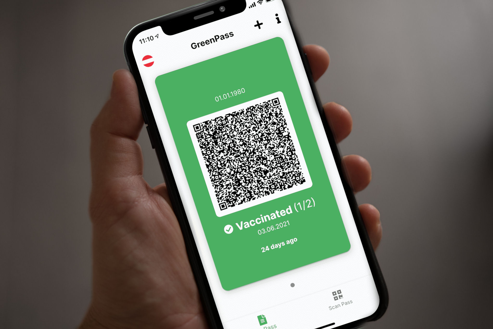 GreenPass Covid 310122