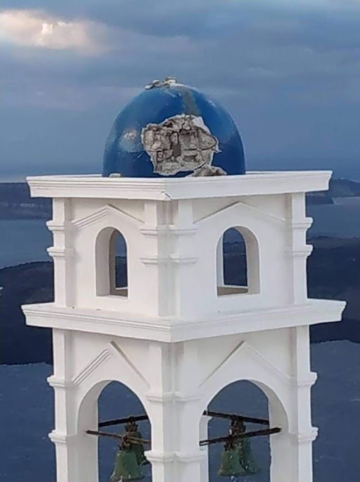 Kampanario Santorini Keraunos 311218a