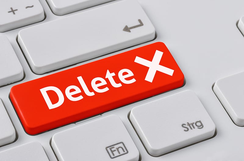 Delete button 280320