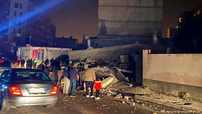 Seismos 6.4R Albania 261119