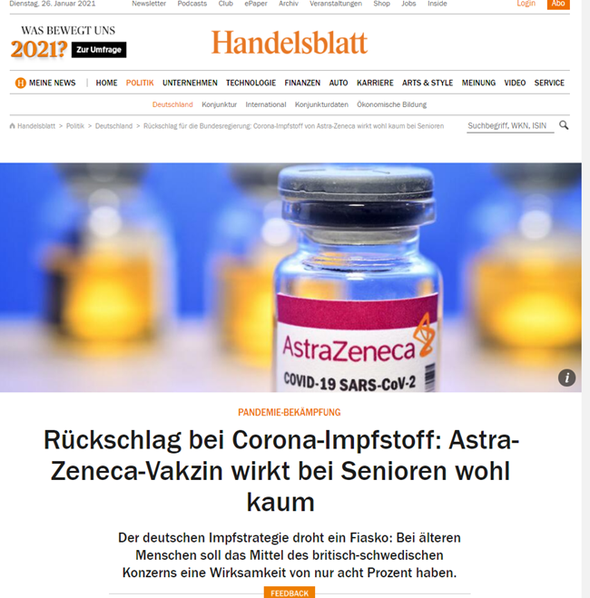 Astra Zeneka Problimatiko Embolio 260121